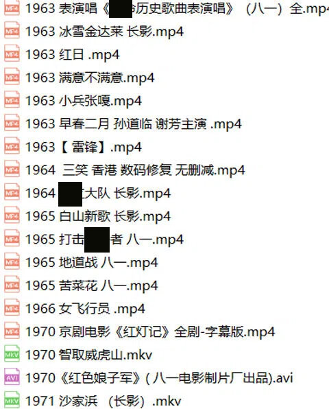 中国老电影127部国产电影民国电影红色电影经典老片
