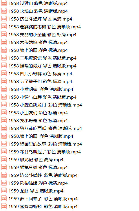 中国百部老动画片铁扇公主小蝌蚪找妈妈大闹天宫
