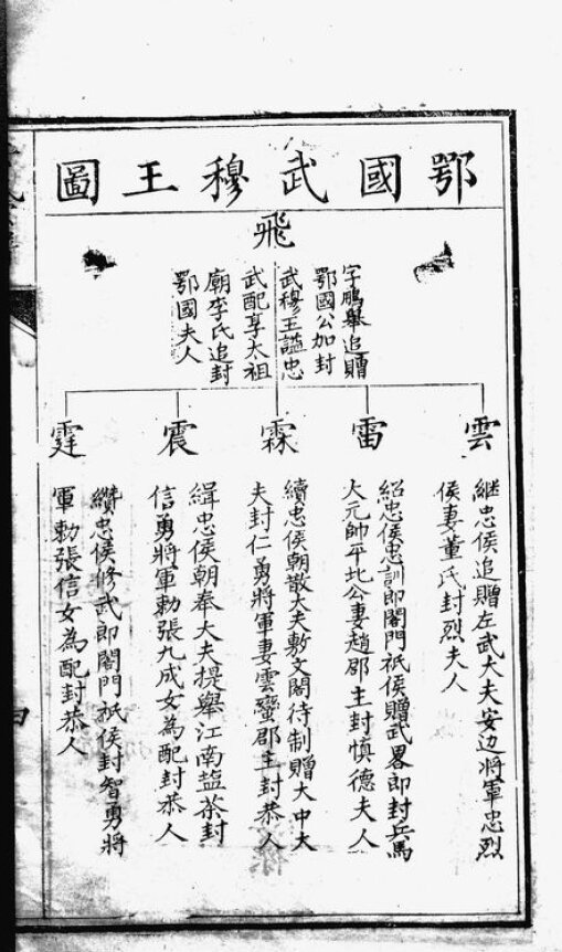 岳氏家谱2本岳氏族谱岳家宗谱家训明清民国古籍