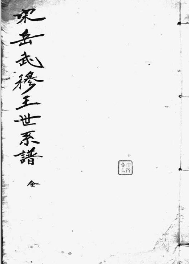 岳氏家谱2本岳氏族谱岳家宗谱家训明清民国古籍
