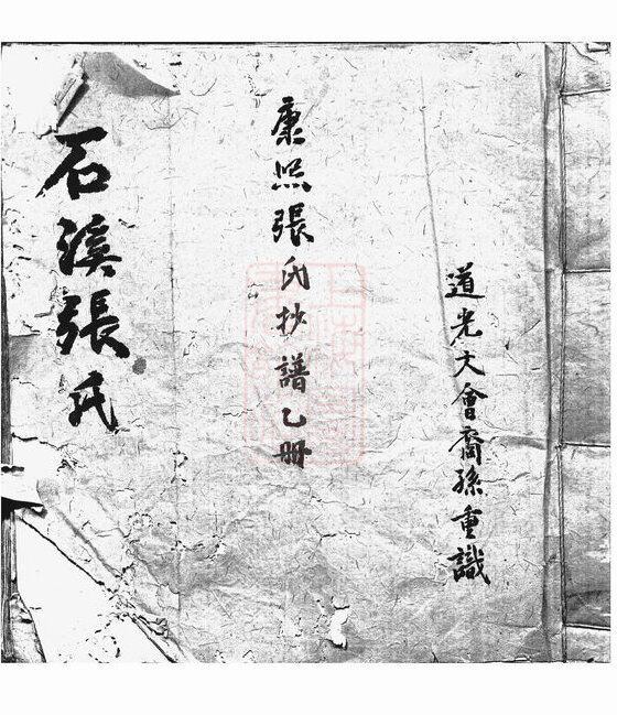 张氏家谱817本张氏族谱张家宗谱家训明清民国古籍