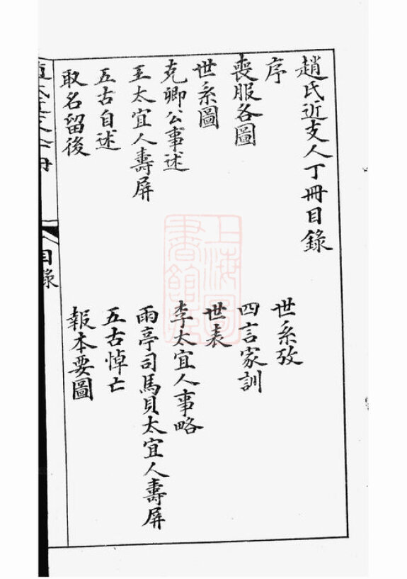 赵氏家谱233本赵氏族谱赵家宗谱家训明清民国古籍