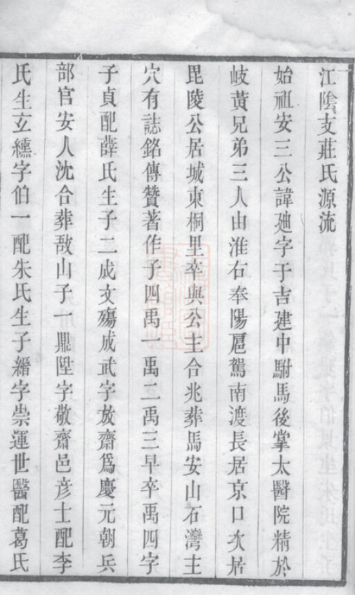 庄氏家谱38本庄氏族谱庄家宗谱家训明清民国古籍
