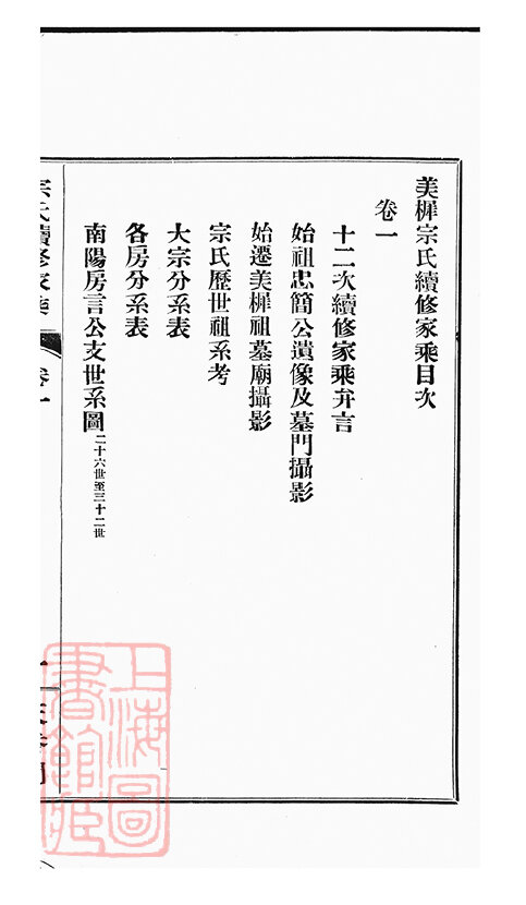 宗氏家谱10本宗氏族谱宗家宗谱家训明清民国古籍