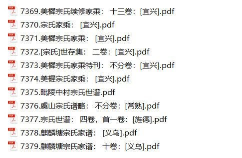 宗氏家谱10本宗氏族谱宗家宗谱家训明清民国古籍