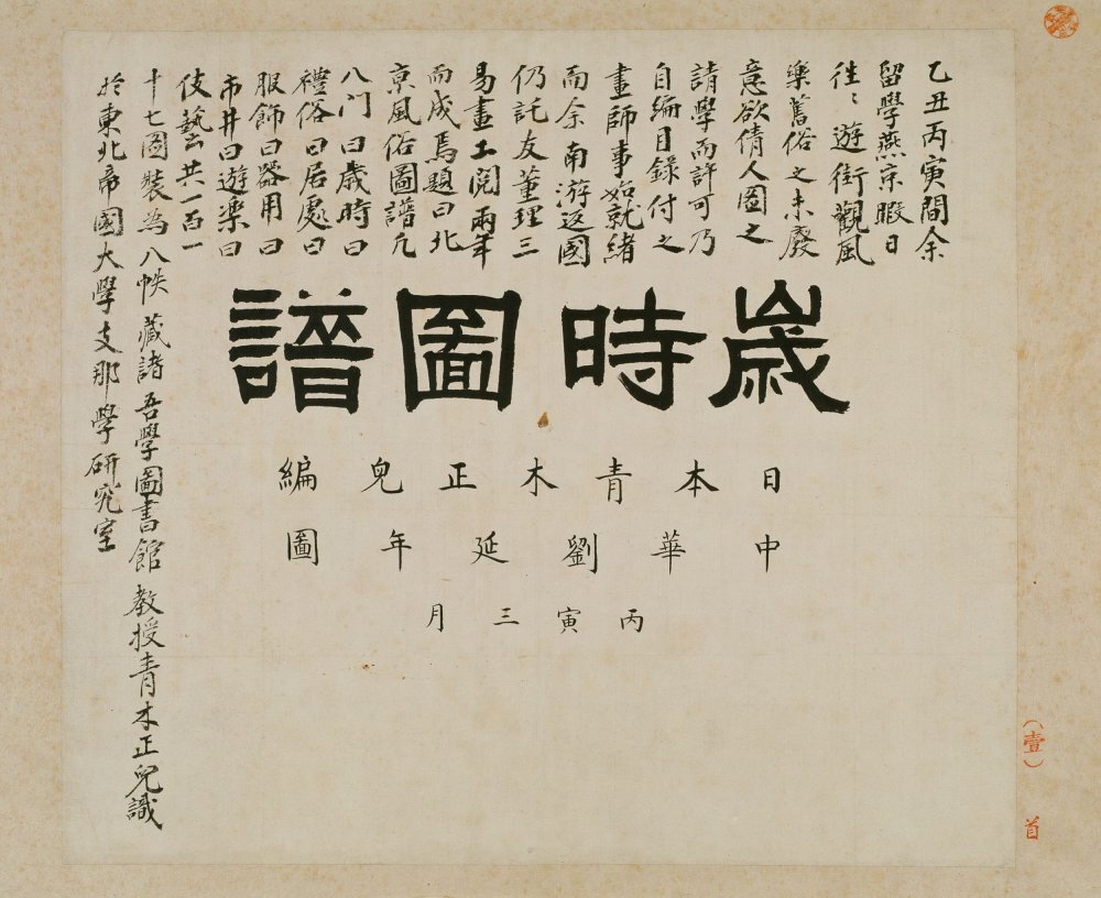 北京风俗图谱