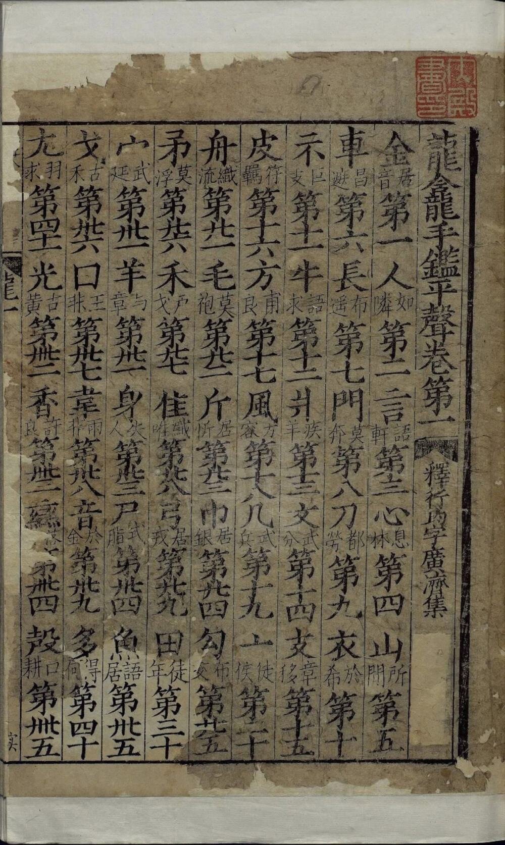 龙龛手鉴