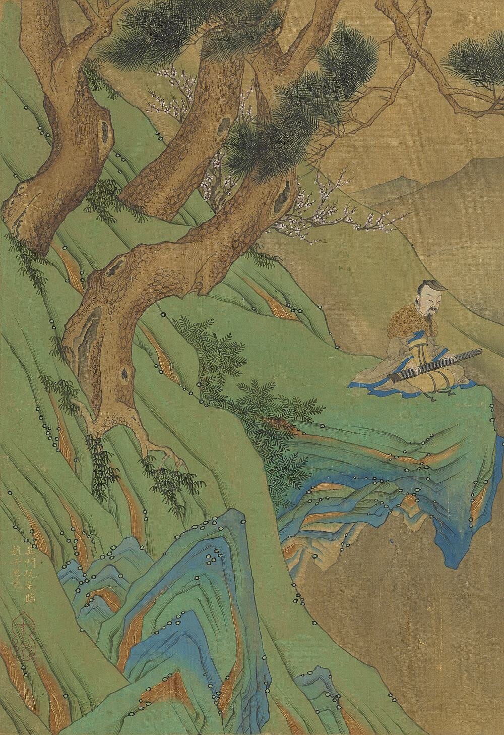 玉洞烧丹图卷