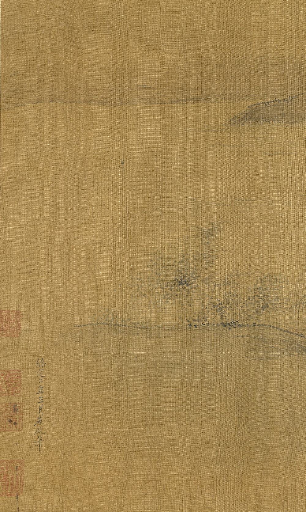 春社醉归图卷