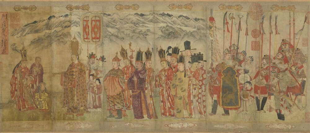 大理国描工张胜温画梵像