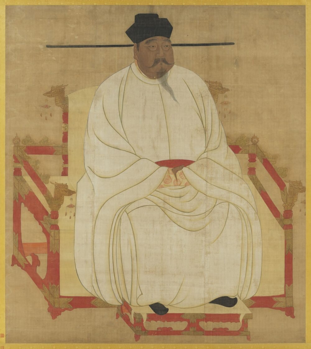 历代帝后像轴