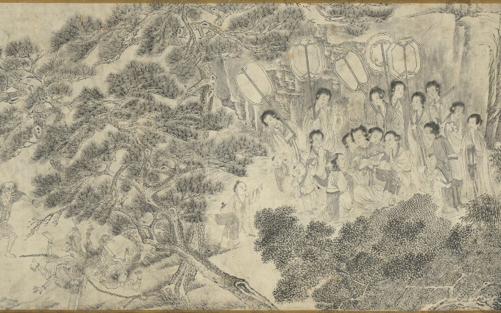 揭钵图卷