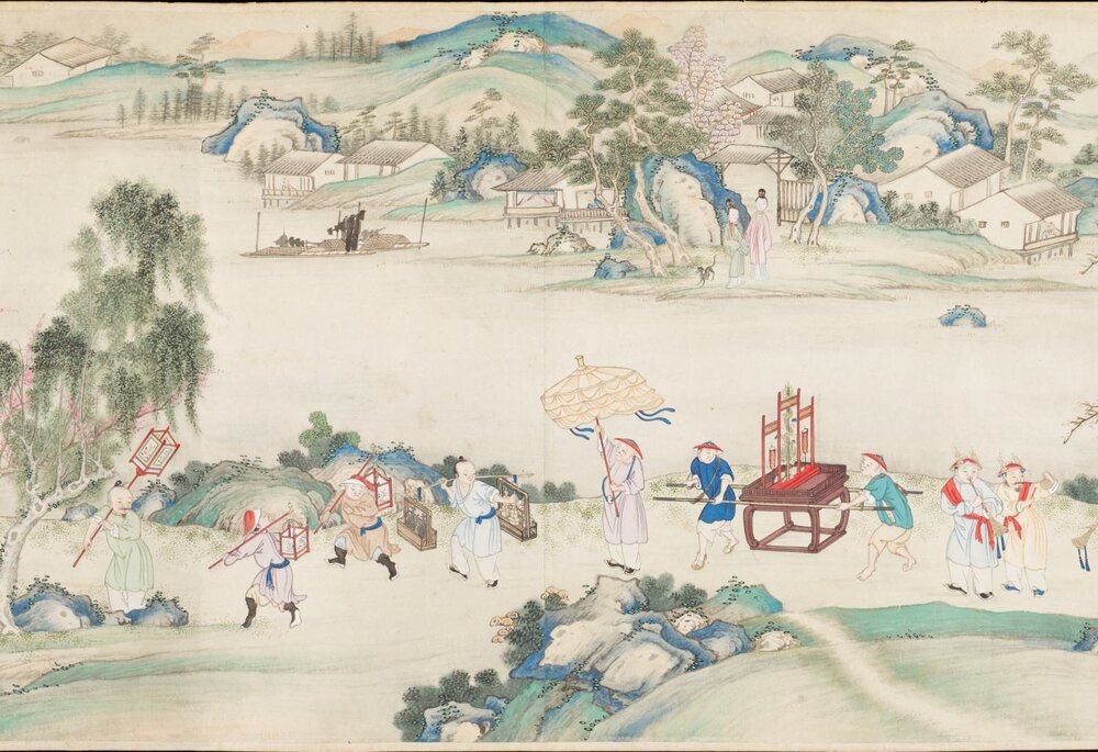 送亲图卷（三种）
