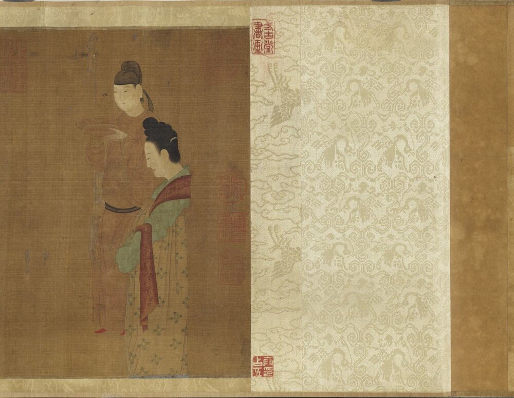内人双陆图卷
