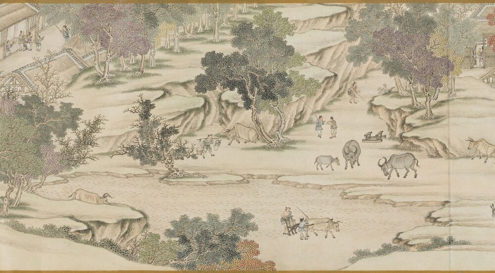 仿宋院本金陵图卷
