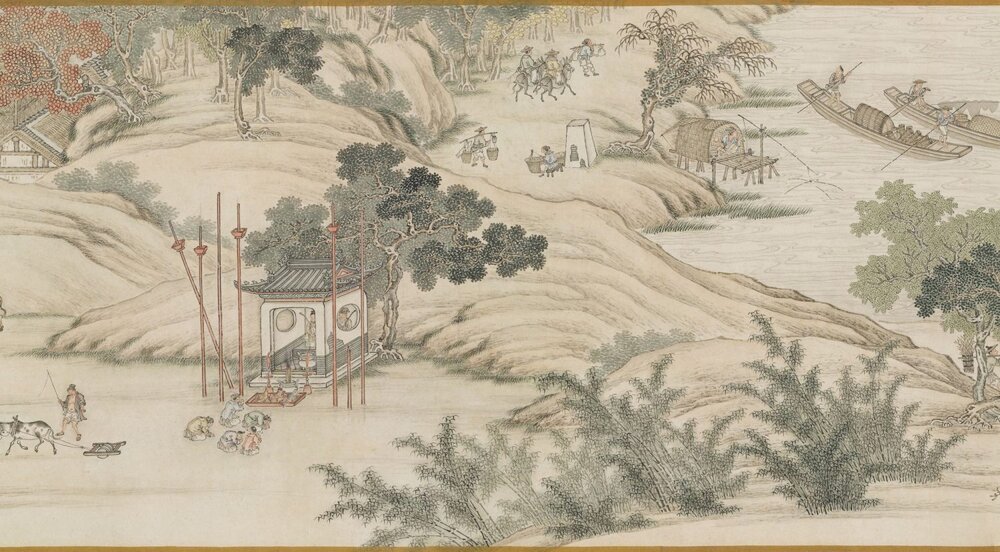 仿宋院本金陵图卷