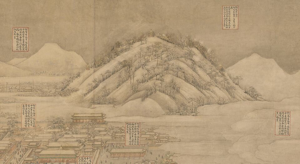 京师生春诗意图