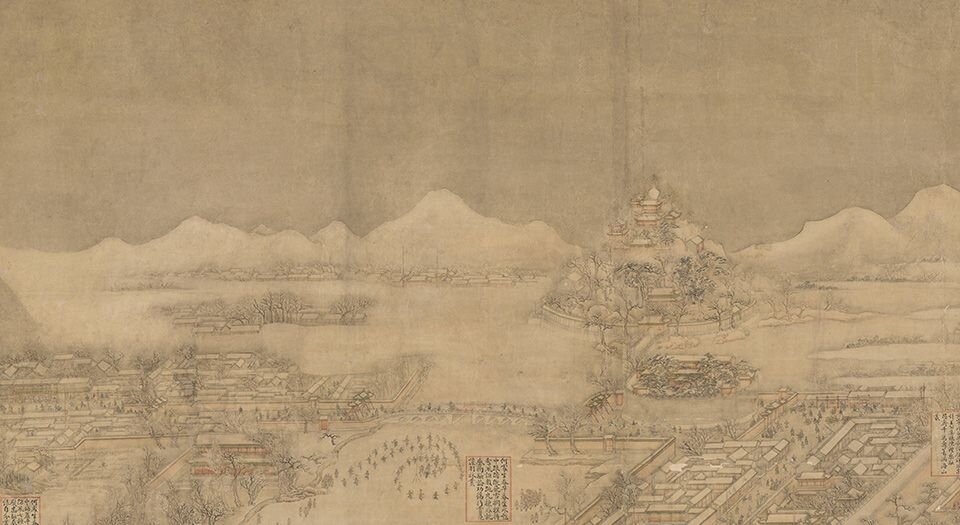 京师生春诗意图
