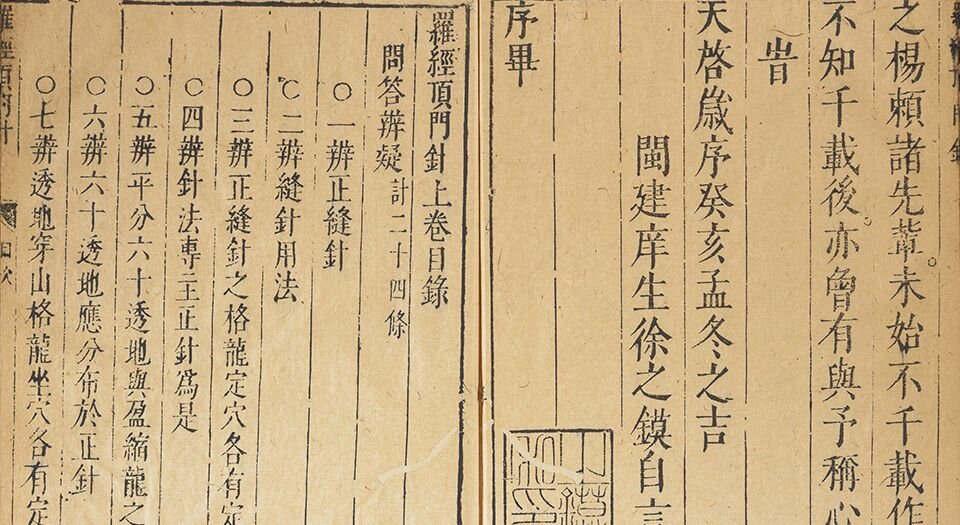 新镌徐氏家藏罗经顶门针