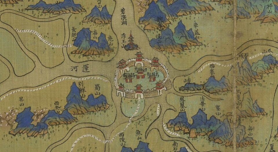 浙江全图