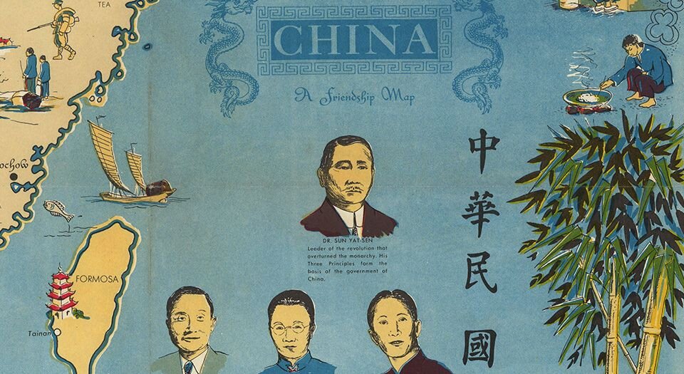 中国友谊地图