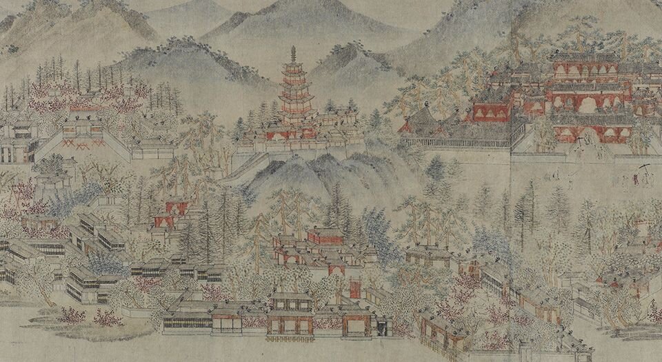 西湖清趣图