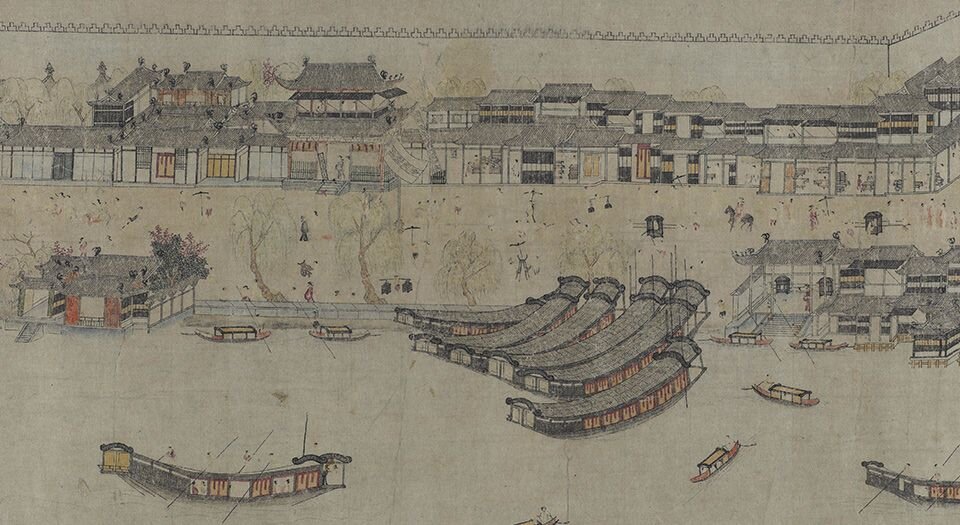 西湖清趣图