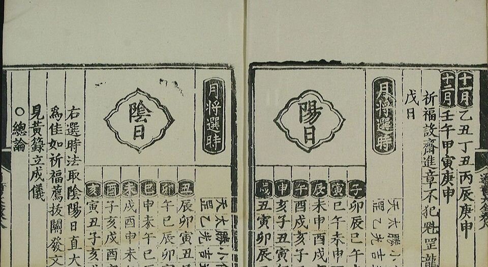 类编历法通书大全