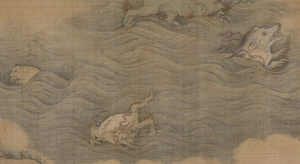 山海百灵图卷