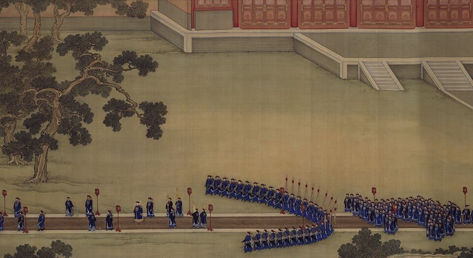 雍正帝祭先农坛图卷