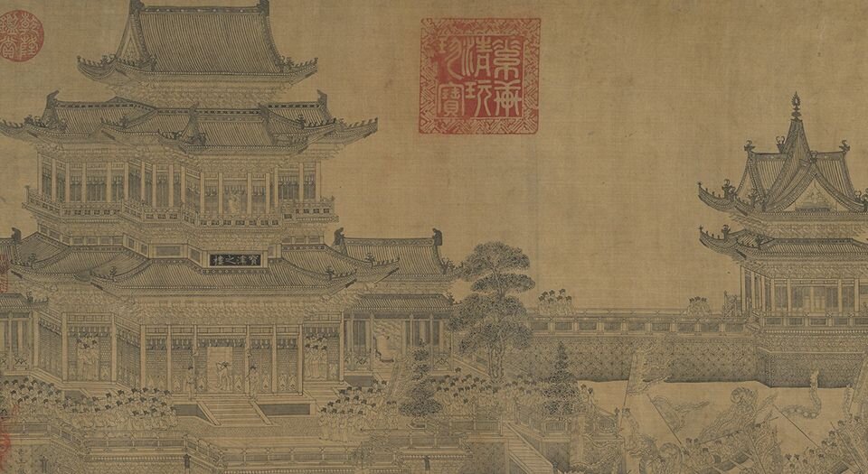 龙舟竞渡图系列