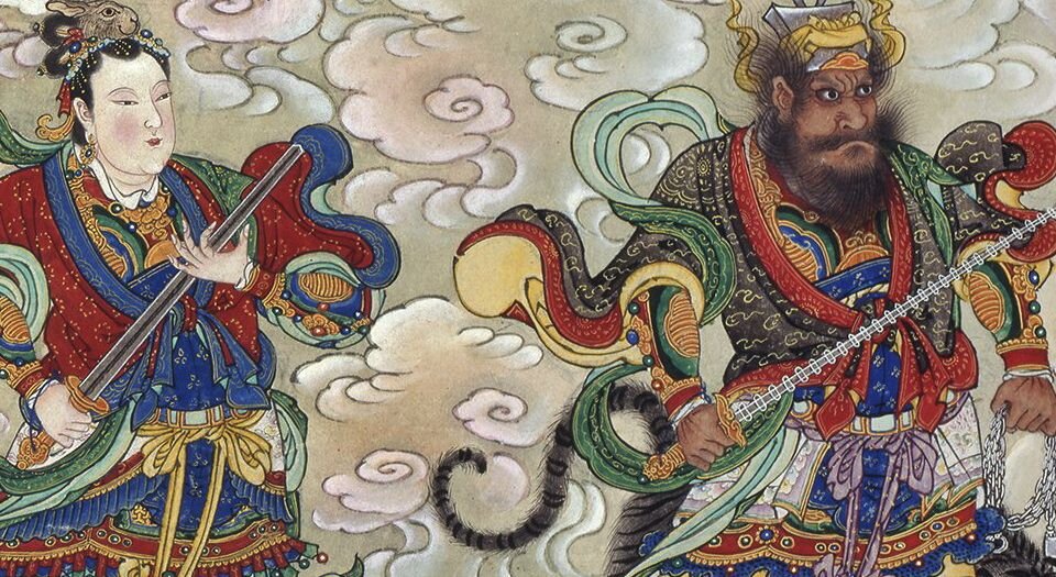 张皇后箓牒图卷
