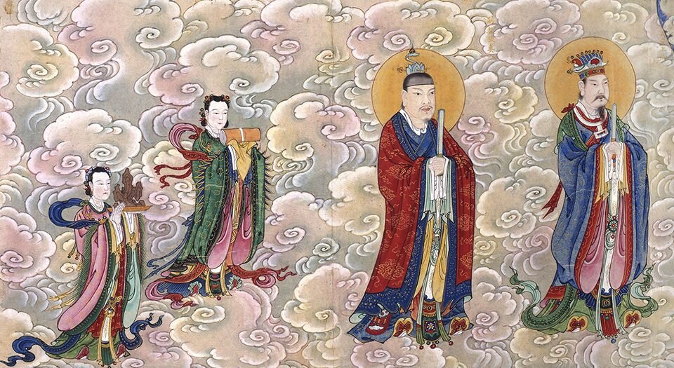 张皇后箓牒图卷