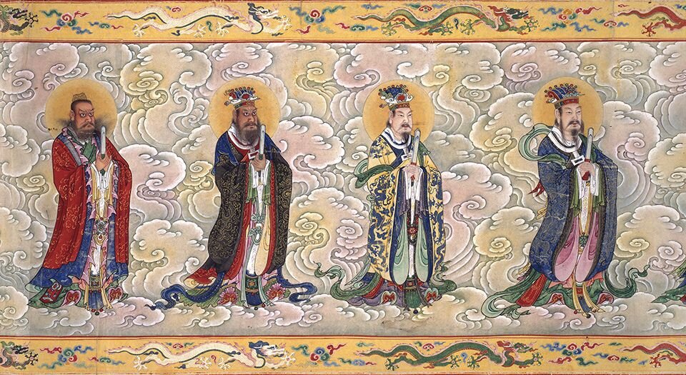 张皇后箓牒图卷