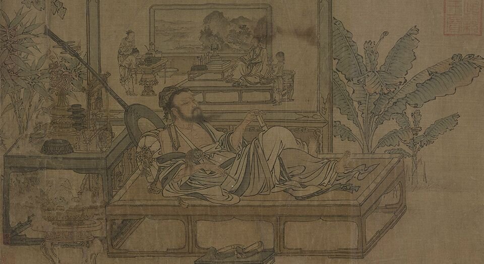 消夏图