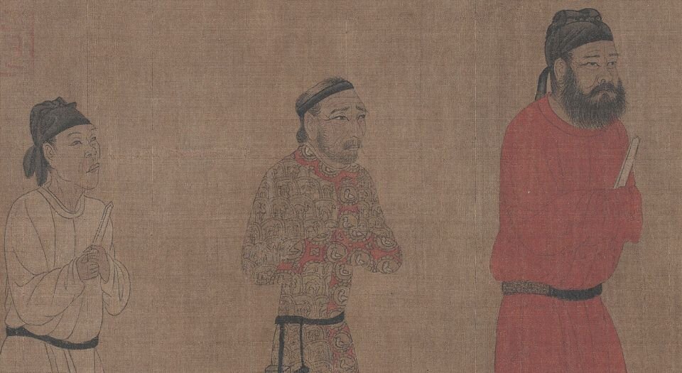 步辇图卷