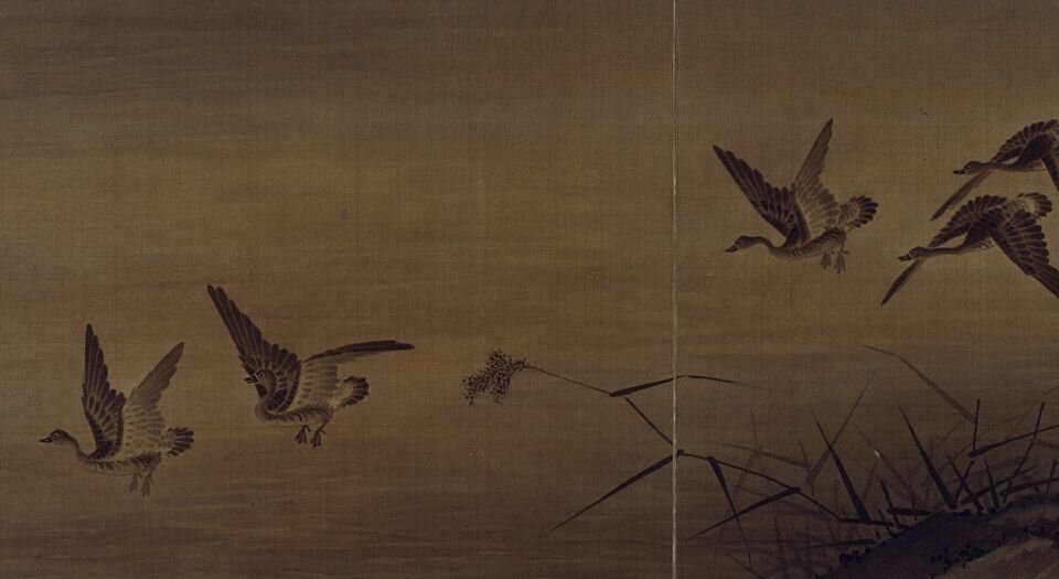 秋鸿图谱