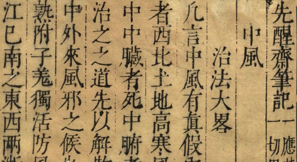 先醒斋笔记