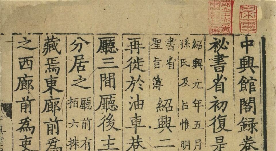 中兴馆阁录