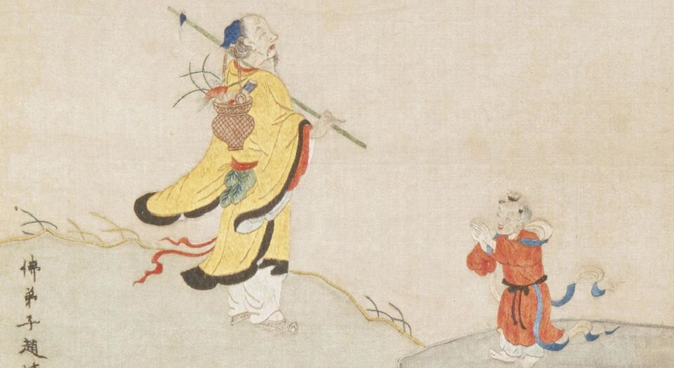 顾绣五十三参图册