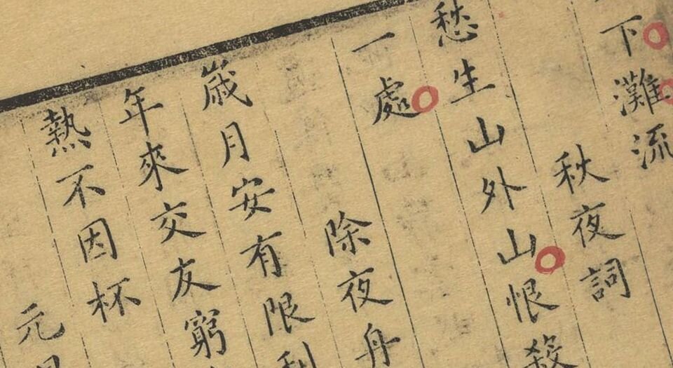 晞发集.南宋.谢翺撰.明弘治十四年刊本