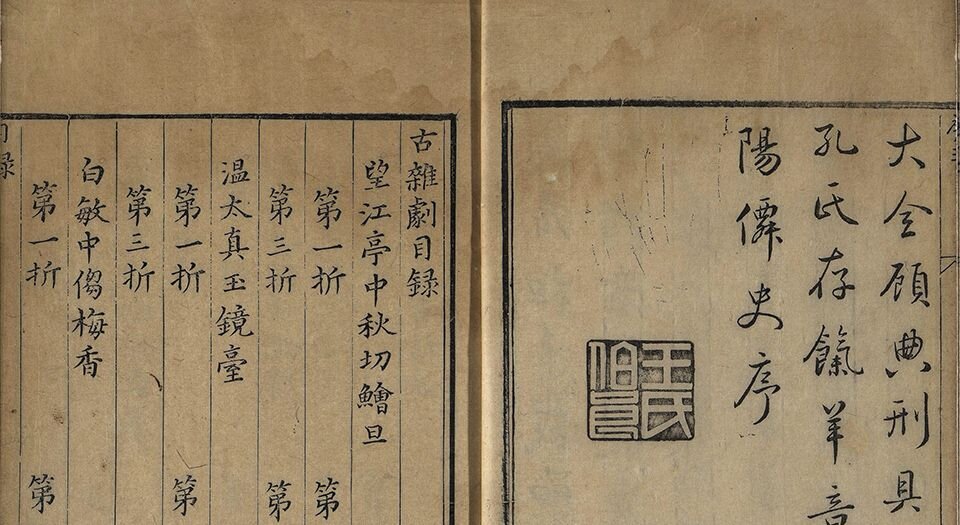 古杂剧二十种.二十卷.明.王骥德编.明万历年时期顾曲斋刻本