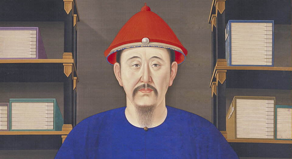 读书图轴系列