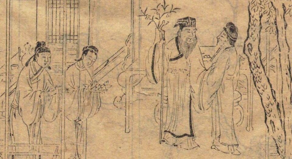 朱订琵琶记.二卷.四十二出.明.孙矿批点.明天启年间朱墨套印刊本