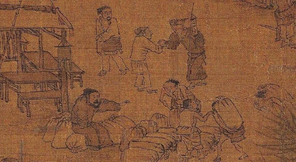 清明上河图.北宋.张择端绘.137272X2715像素.绢本设色.故宫博物院藏