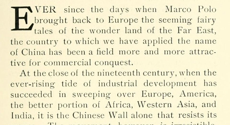 一个美国工程师在中囯.An American engineer in China.柏生士著.By William Barclay Parsons.英文.1900年出版