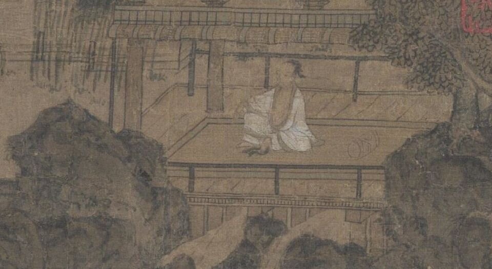 宋名流集藻册.十二帧.水墨设色绢本.故宫博物院藏
