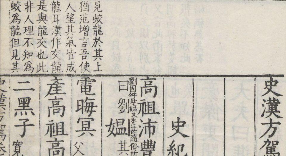史汉方驾.三十五卷.明.许相卿撰.明万历十三年徐禾校刊本