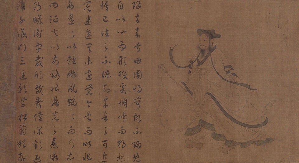 归去来辞书画卷.南宋佚名绘.31677X2260像素.美国波士顿美术馆藏