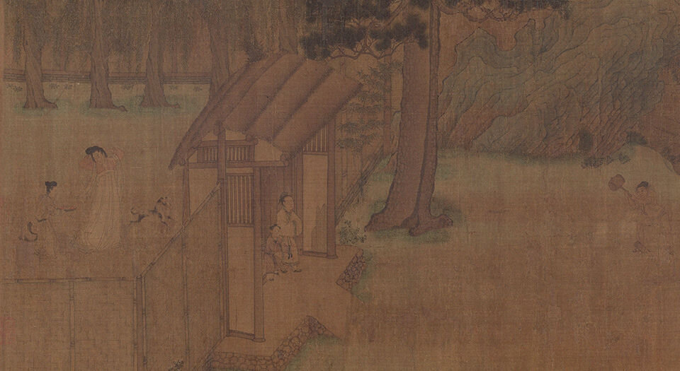 归去来辞书画卷.南宋佚名绘.31677X2260像素.美国波士顿美术馆藏
